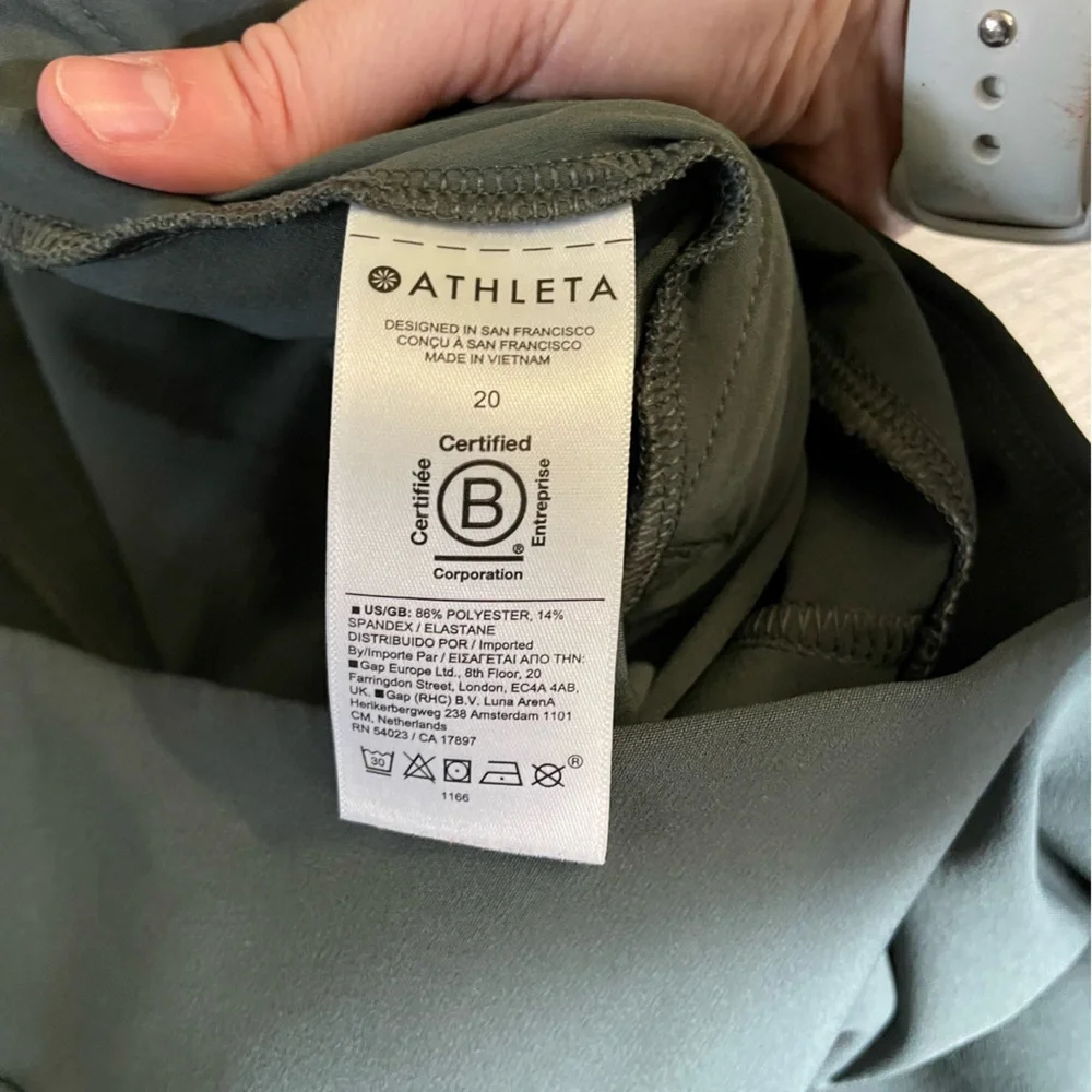 ATHLETA Endless Pant 20 Bali Green 533636 - Picture 4 of 6